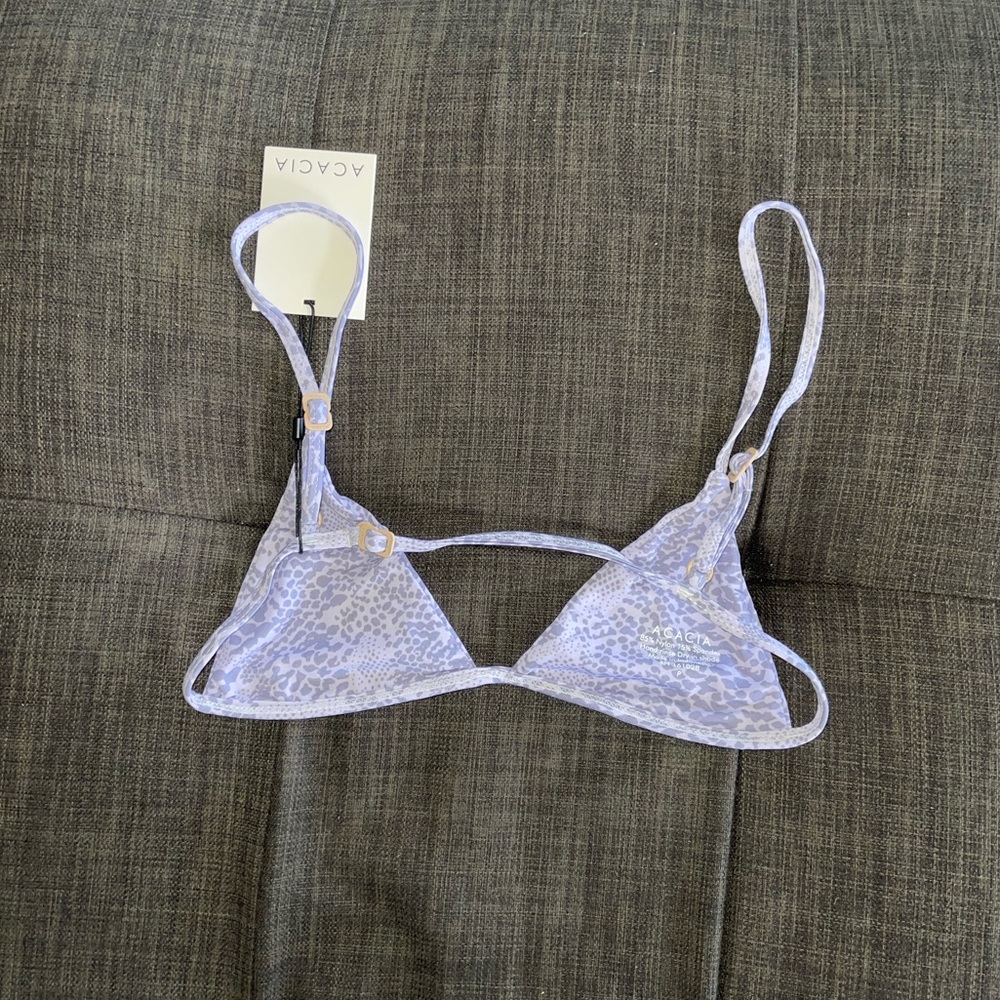 NWT Acacia Swimwear set in Lilac Snake